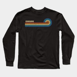 Erasure - Retro Sunset Long Sleeve T-Shirt